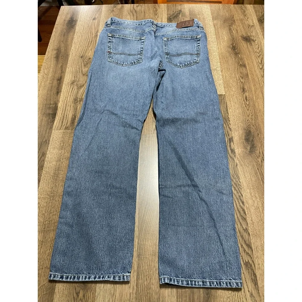 Tommy Hilfiger Jeans, Men's Size 38/30, Blue, Denim, Straight Leg, Pockets